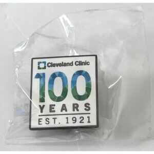 Cleveland Clinic 100 Years Commemorative Lapel Pin EST. 1921